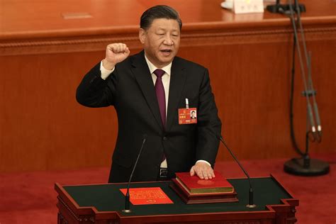 Xi awarded 3rd term as China’s president, extending rule.